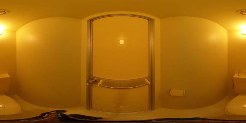 パノラマ画像トイレ