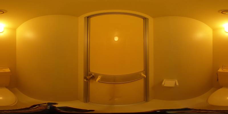 パノラマ画像トイレ