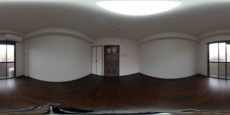 パノラマ画像洋室