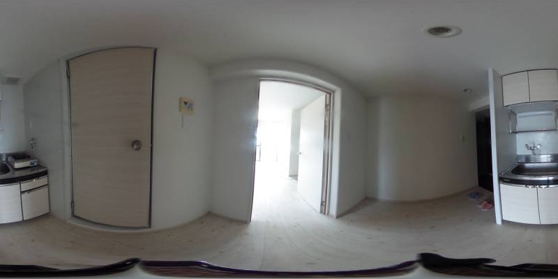 パノラマ画像キッチン