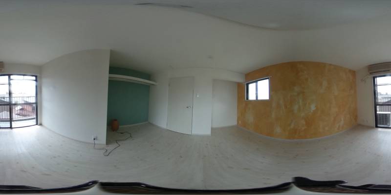 パノラマ画像洋室