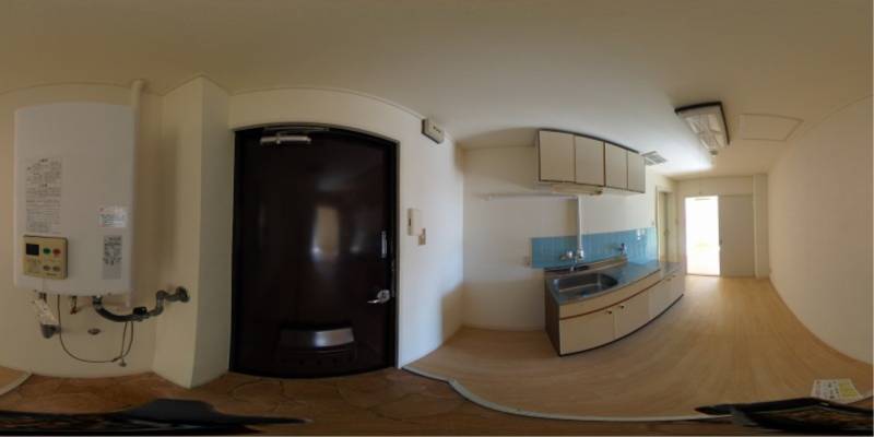 パノラマ画像玄関