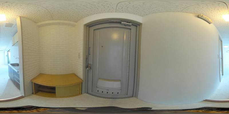 パノラマ画像玄関