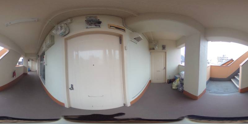 パノラマ画像玄関