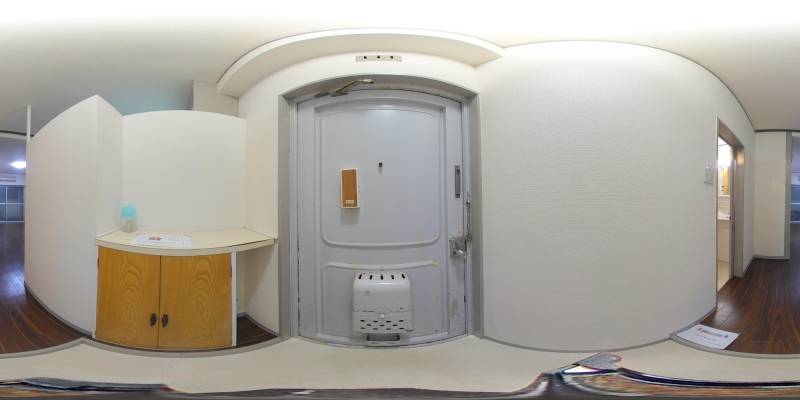 パノラマ画像玄関