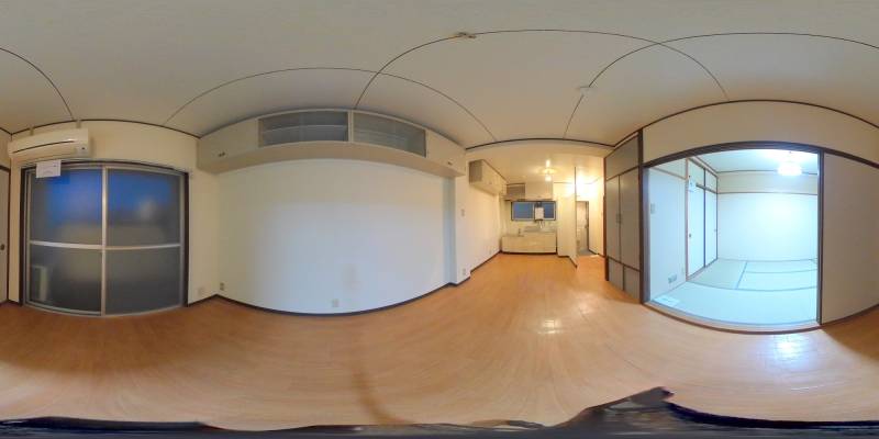 パノラマ画像リビング