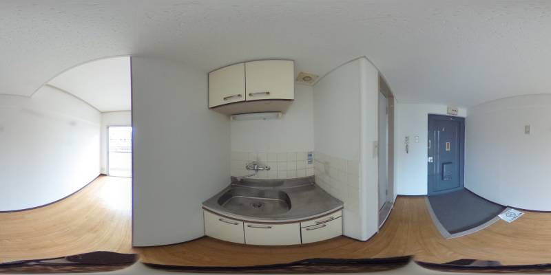 パノラマ画像キッチン