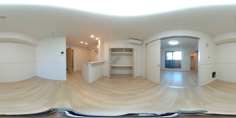 パノラマ画像リビング