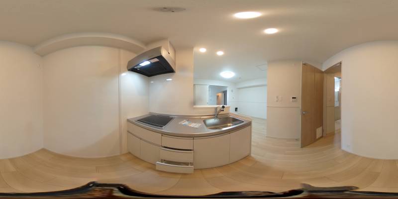 パノラマ画像キッチン