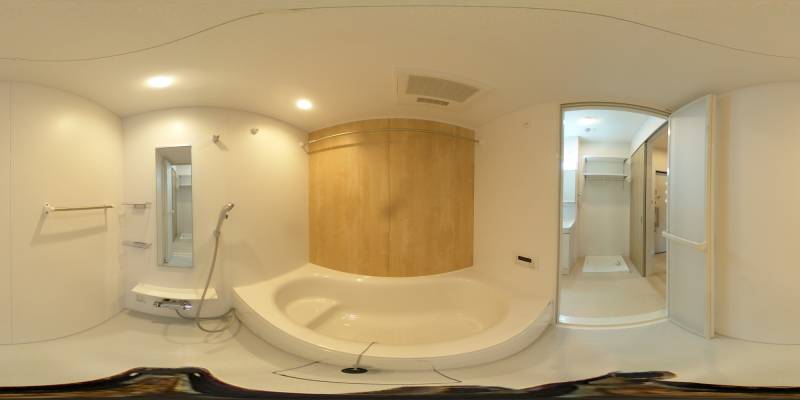 パノラマ画像バスルーム