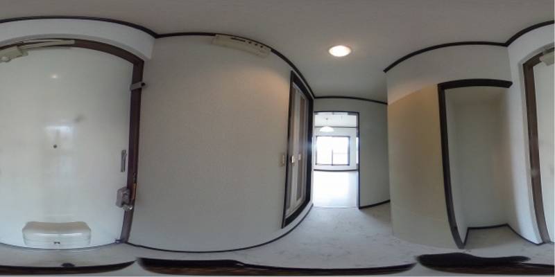 パノラマ画像玄関