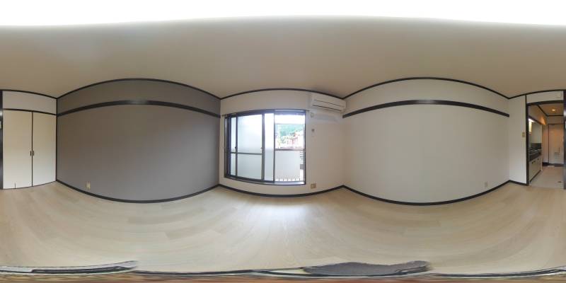 パノラマ画像洋室