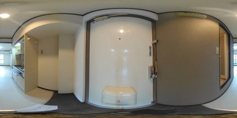 パノラマ画像玄関