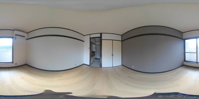 パノラマ画像洋室