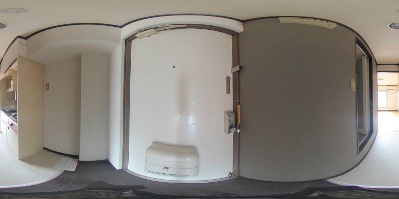 パノラマ画像玄関