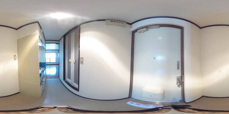 パノラマ画像玄関