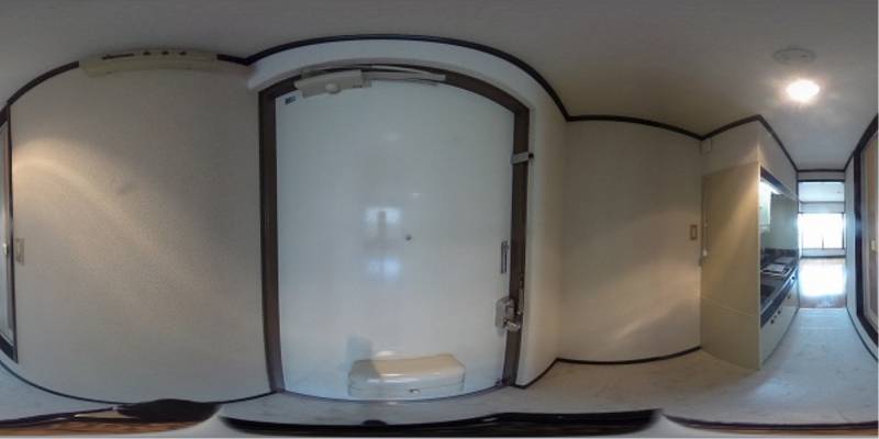 パノラマ画像玄関