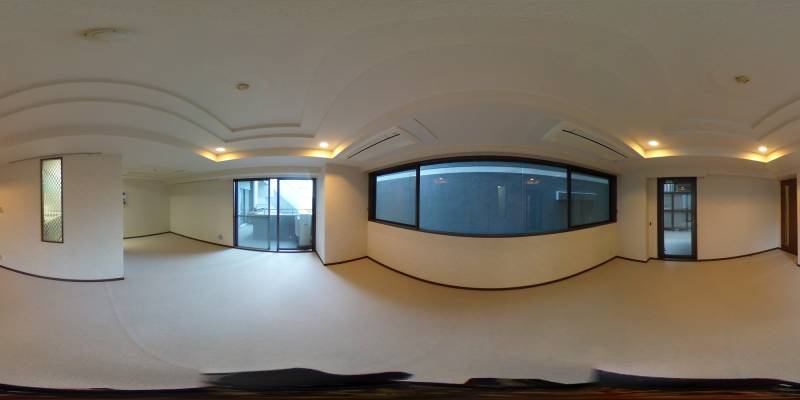 パノラマ画像洋室