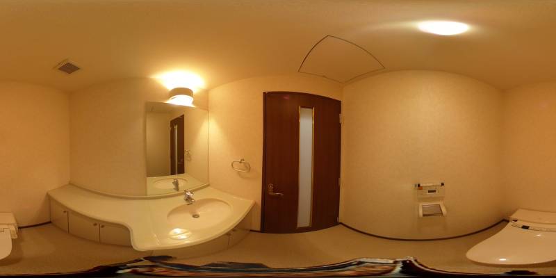 パノラマ画像トイレ