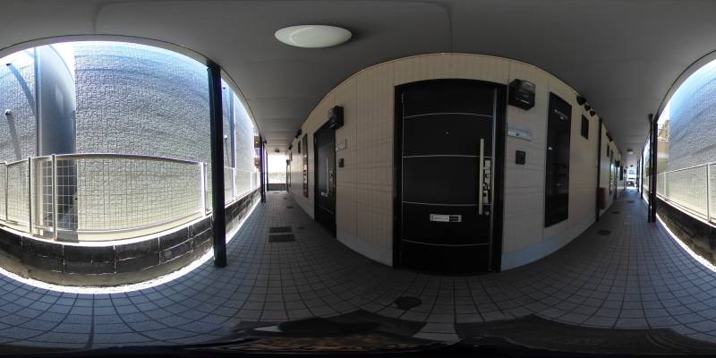 パノラマ画像玄関