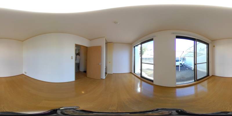 パノラマ画像洋室