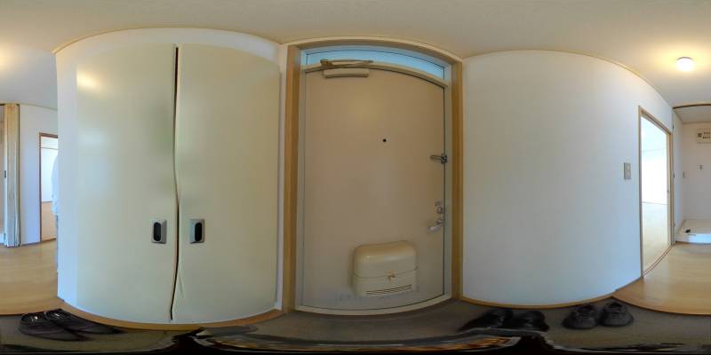 パノラマ画像玄関