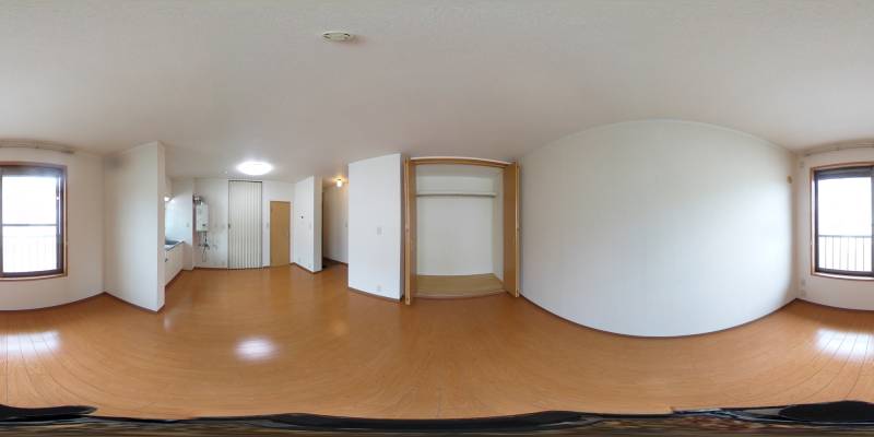 パノラマ画像リビング