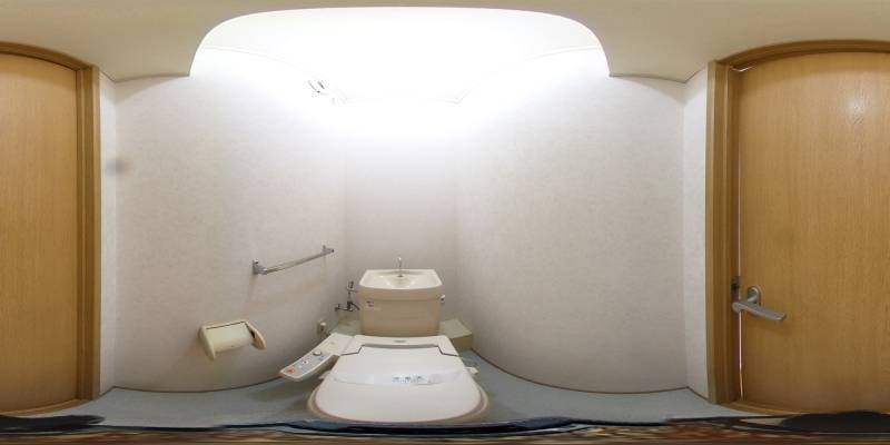 パノラマ画像トイレ