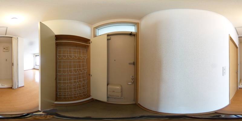 パノラマ画像玄関