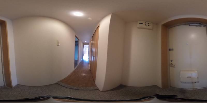 パノラマ画像玄関