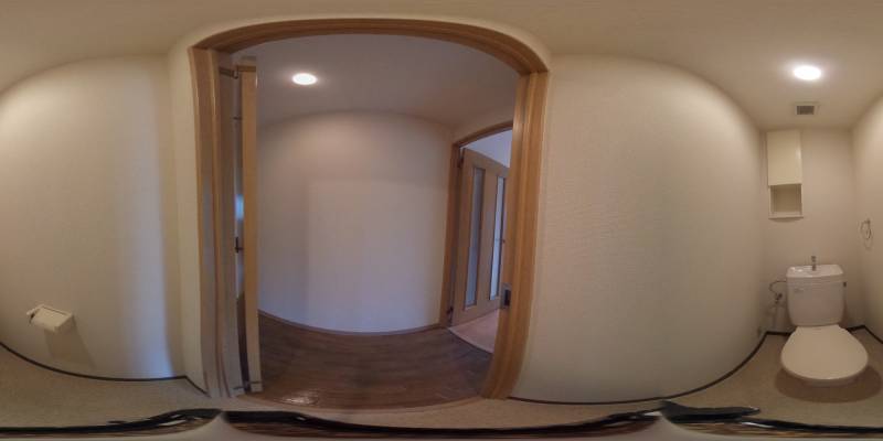 パノラマ画像トイレ