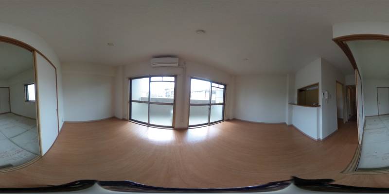 パノラマ画像洋室