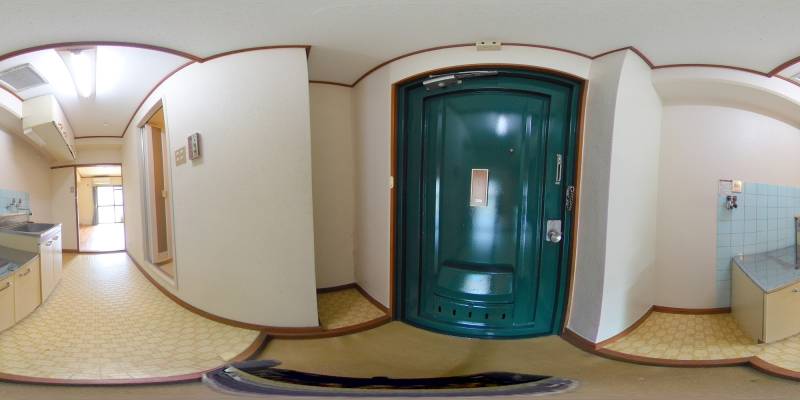 パノラマ画像玄関