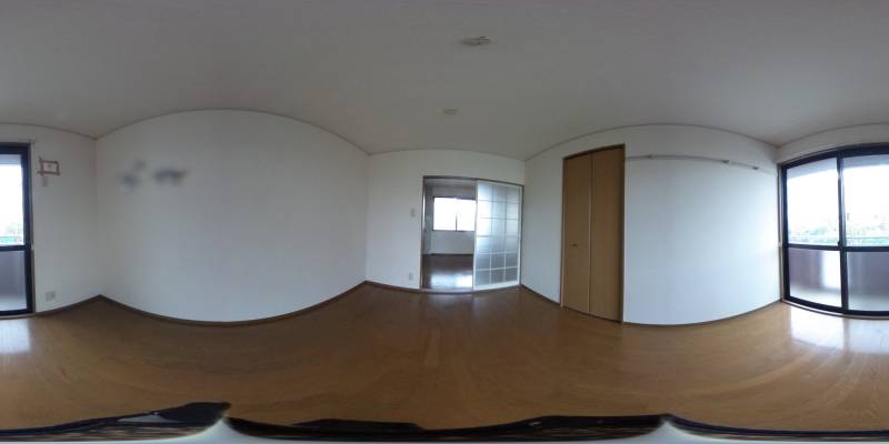 パノラマ画像洋室