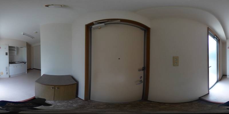 パノラマ画像玄関