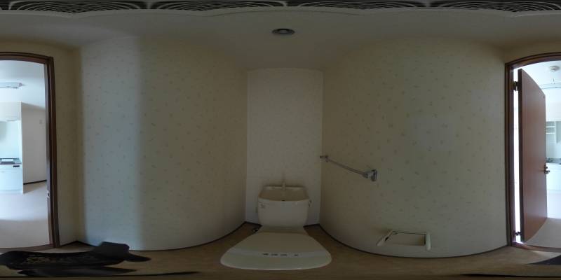 パノラマ画像トイレ