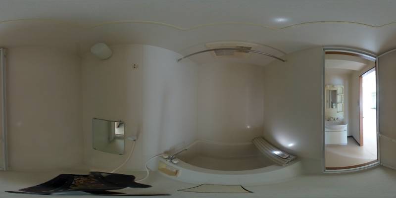 パノラマ画像バスルーム