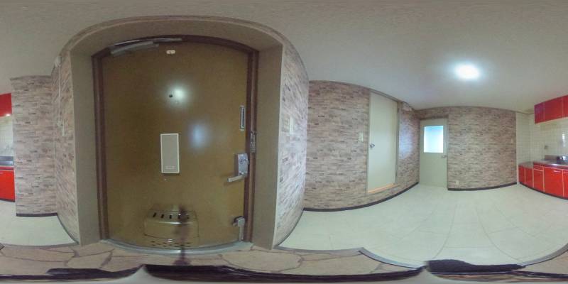 パノラマ画像玄関