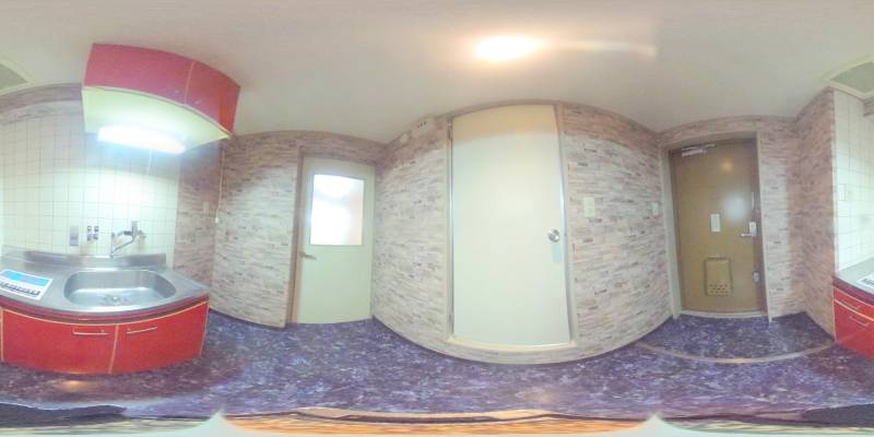 パノラマ画像キッチン