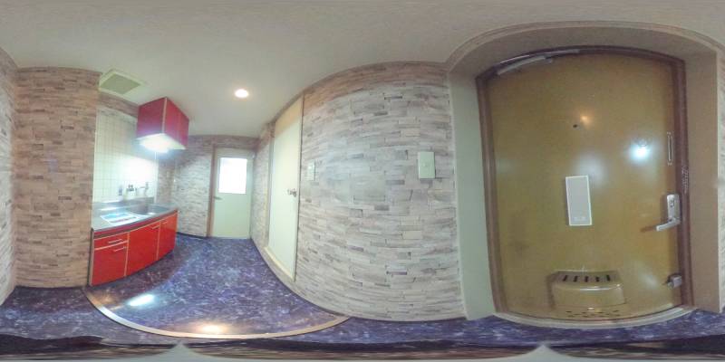 パノラマ画像玄関