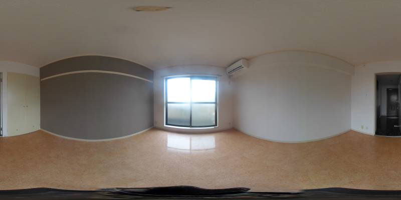 パノラマ画像洋室