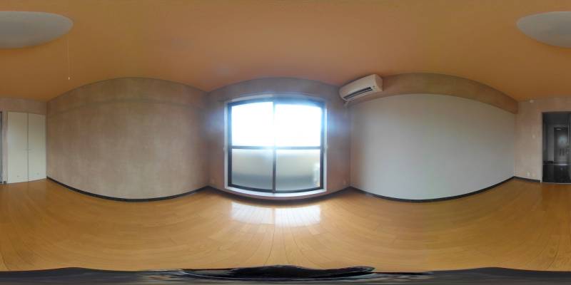 パノラマ画像洋室