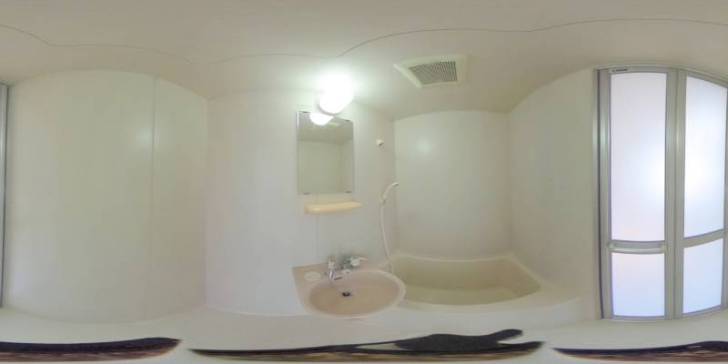 パノラマ画像バスルーム