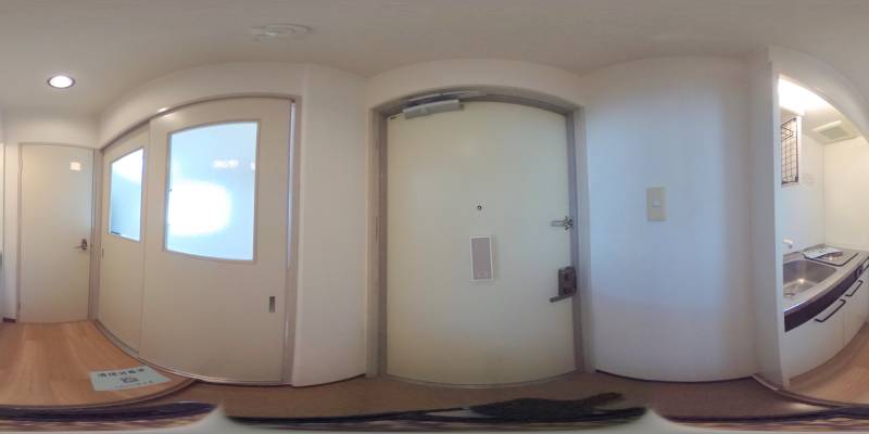 パノラマ画像玄関