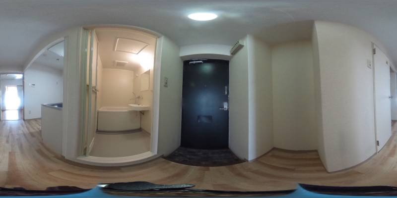 パノラマ画像玄関