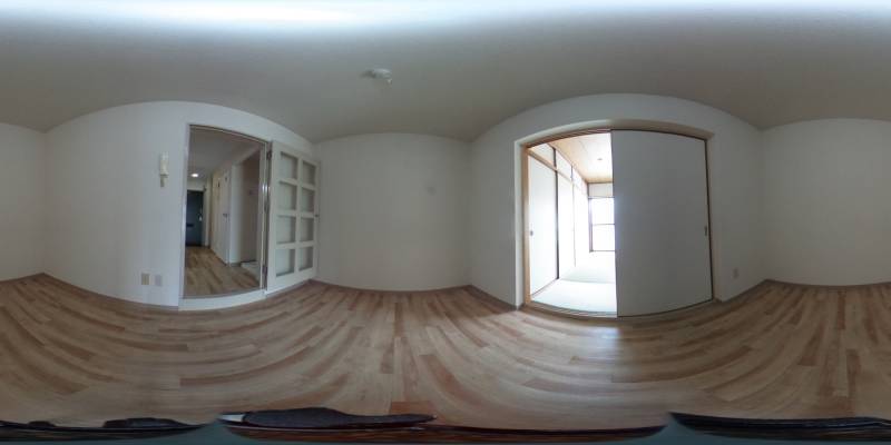 パノラマ画像洋室