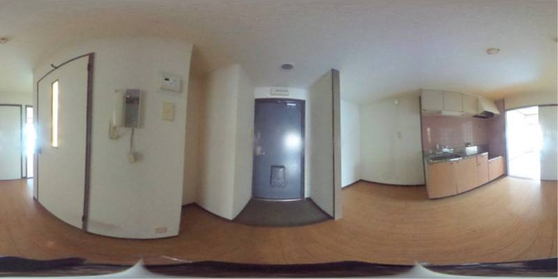 パノラマ画像玄関