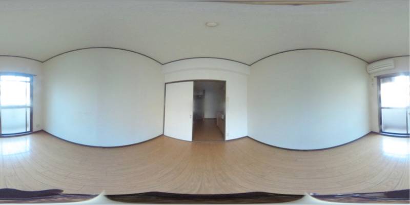 パノラマ画像洋室