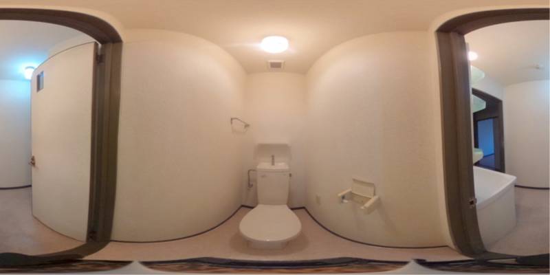 パノラマ画像トイレ