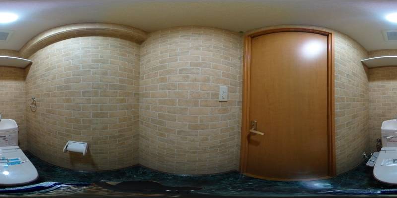 パノラマ画像トイレ